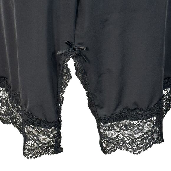 Victoria’s Secret Medium Slip Dress Nightie Satin Lace Stretch V-Neck Adjustable - Picture 5 of 12